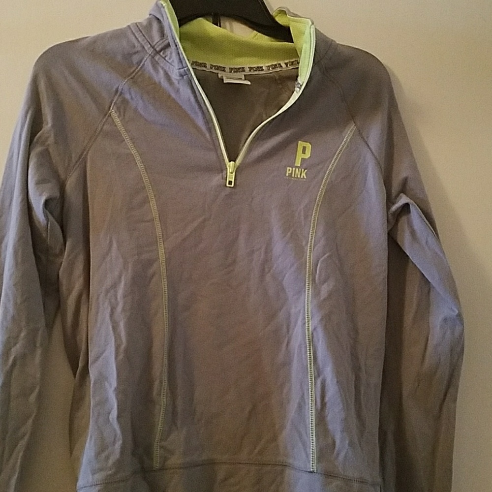 Victoria secret half zip yoga long sleeve